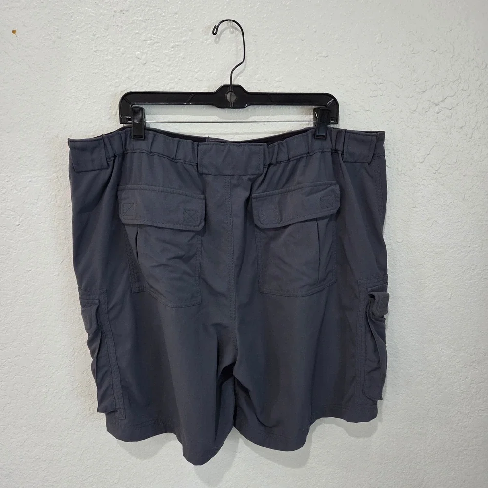 Duluth Trading Co Dry on the Fly Shorts Men's 2XL Gray 9